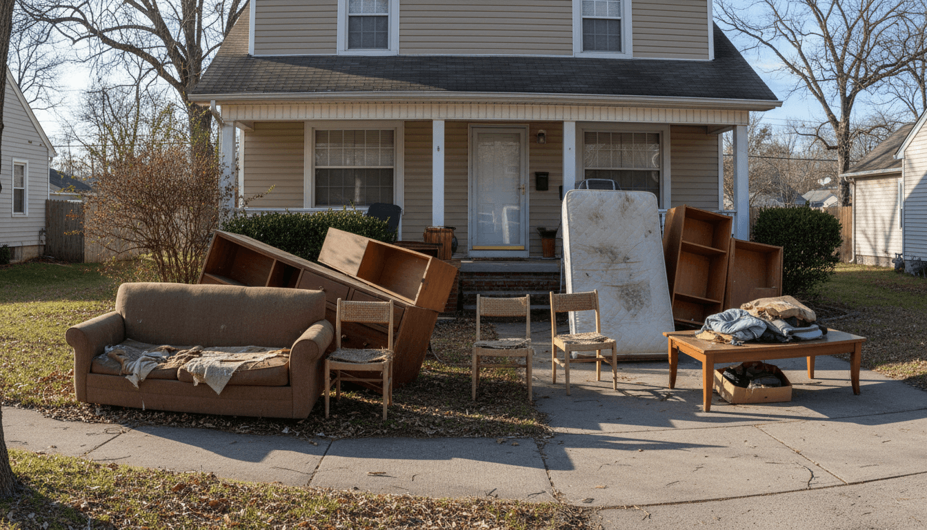 Appliance Removal before — Warwick, RI