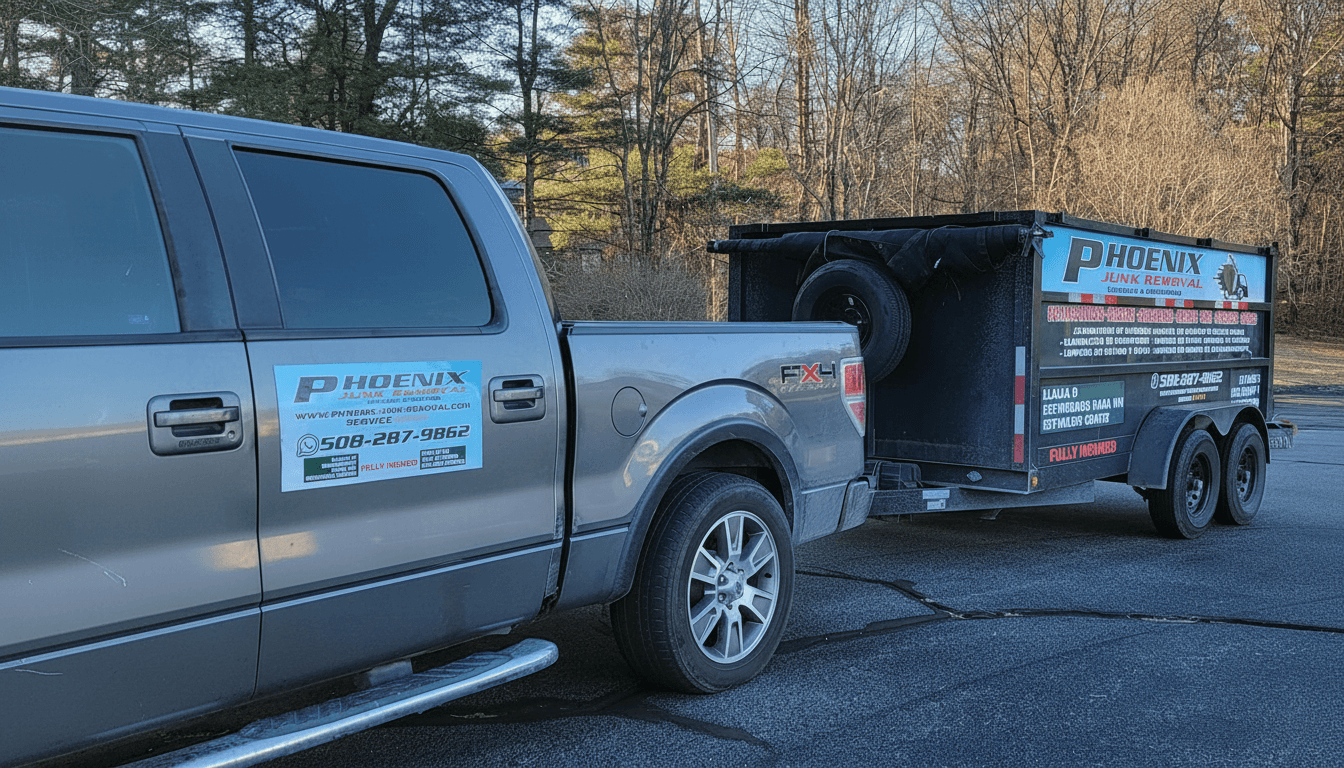 Phoenix Junk Removal truck and services
