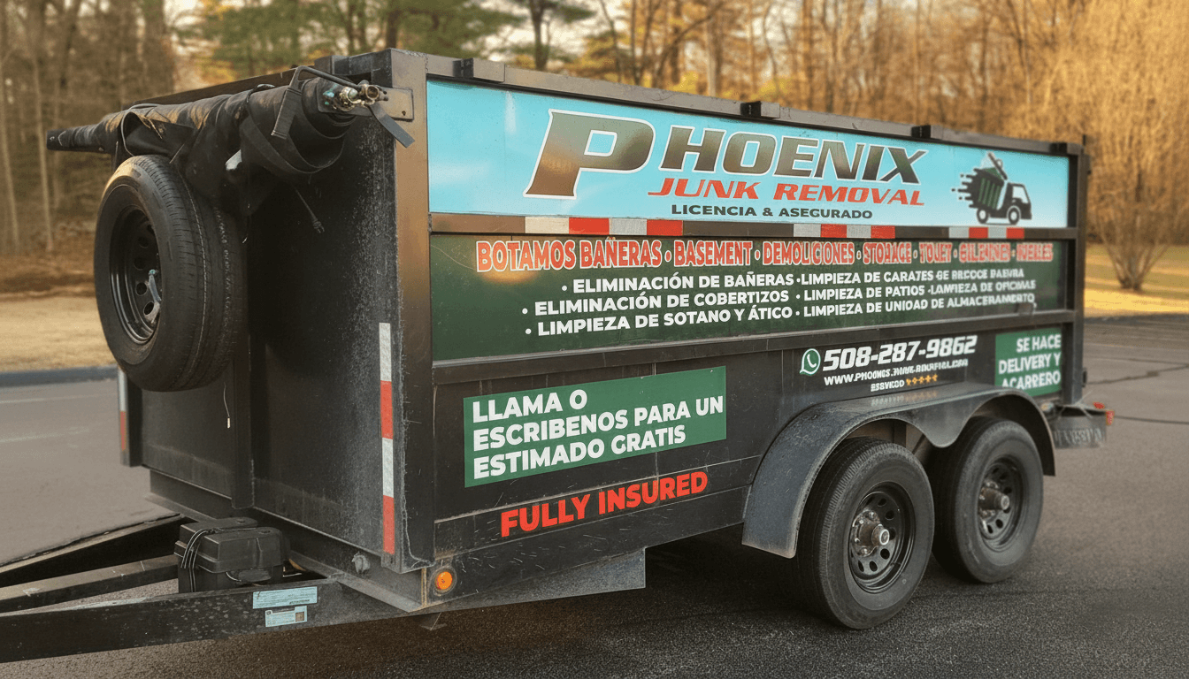 Professional junk removal by Phoenix Junk Removal