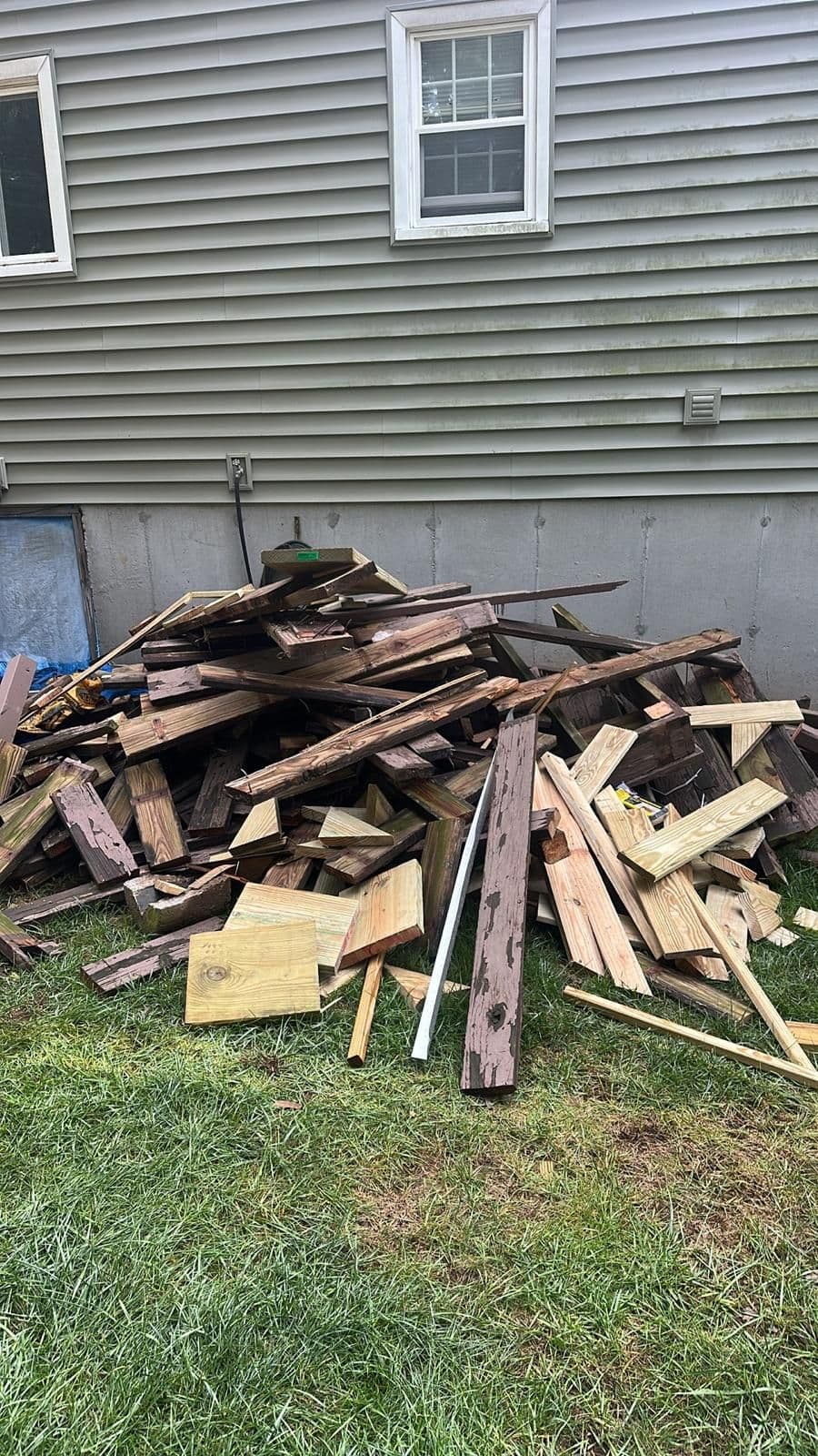 Deck Demolition & Removal before — Cranston, RI